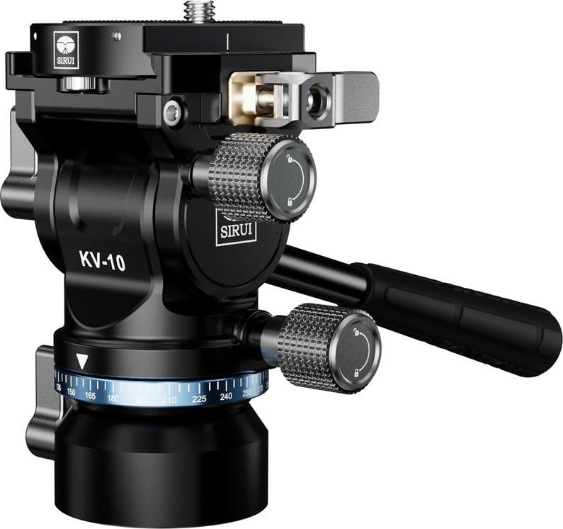 Kokë video SIRUI KV-10 Mini Fluid, Arca Swiss Quick Release, e zezë