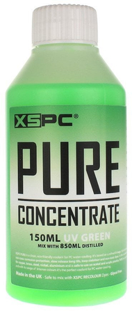 Lëng ftohës për PC XSPC PURE Distilled Concentrate, 150ml, UV jeshile