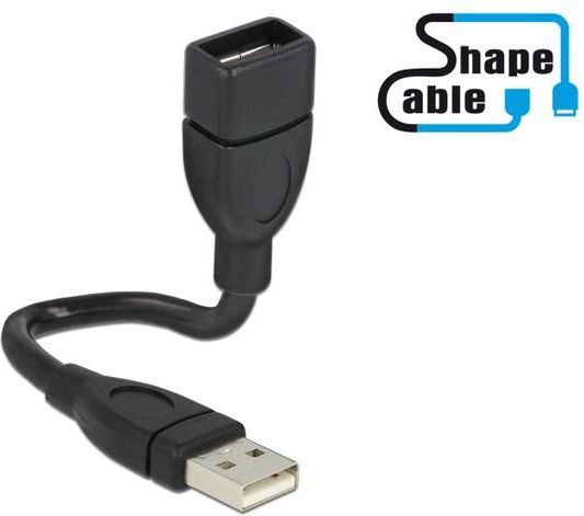 Përshtatës Delock USB, i zi