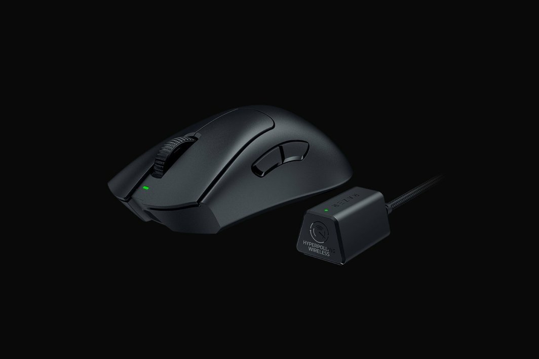 Maus Razer DeathAdder V3 Pro + HyperPolling Dongle (RZ01-04630300-R3WL), i zi