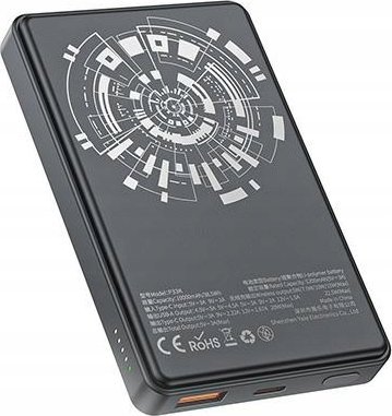 Powerbank Awei P33K MagSafe, 10000mAh, 22.5W, i zi