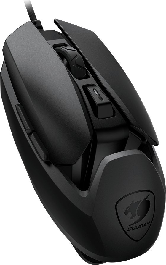 Mouse gaming Cougar Airblader 16000 DPI, me kabllo, i zi