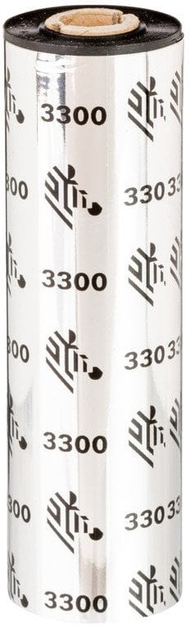 Термичка лента Zebra 3300 Wax Resin, 74 m, црна