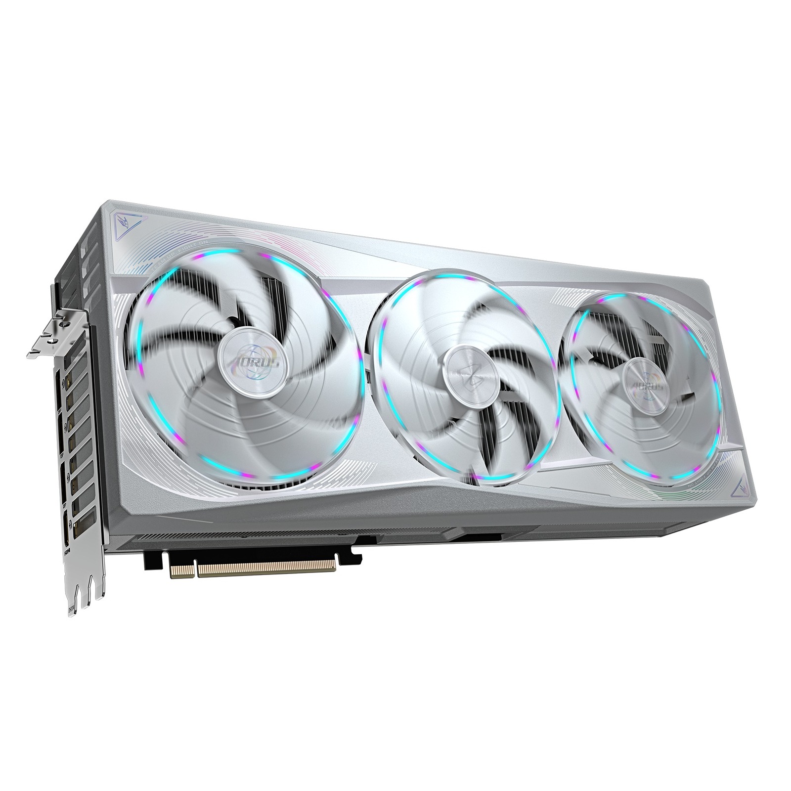 Kartelë grafike GIGABYTE AORUS GeForce RTX 5090 MASTER ICE, 32GB GDDR7, e bardhë 
