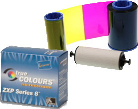 Ribon printeri Zebra True Colours I Series YMCKK, për Zebra ZXP Series 8, 500 printime, shumëngjyrësh