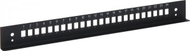 Delta Patch Panel PP-24/1, 24x SC/24x LC Duplex, Црн