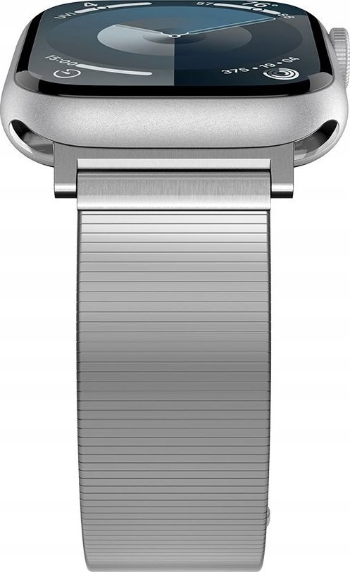 Ремче за часовник Спиген Слик Линк за Епл Воч 41mm 40mm 38mm, не’рѓосувачки челик, сребрено