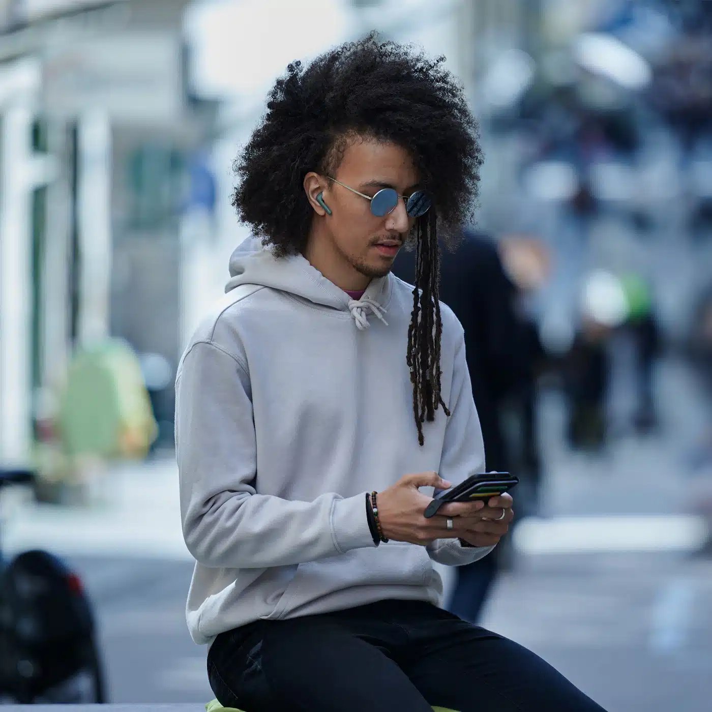 Kufje pa tela DeFunc True Lite, TWS, Bluetooth, të zeza