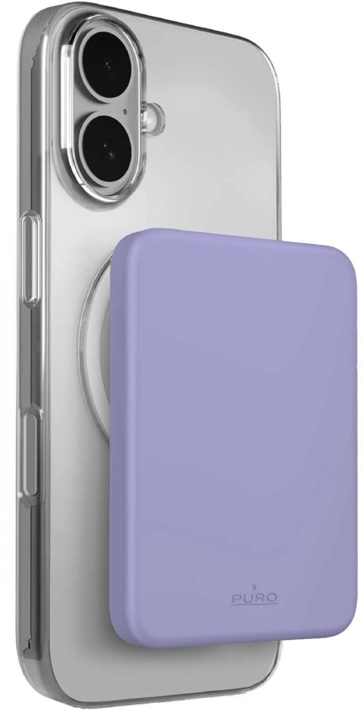 Power bank Puro Ultra Thin, 4200mAh, MagSafe, USB C, lejla