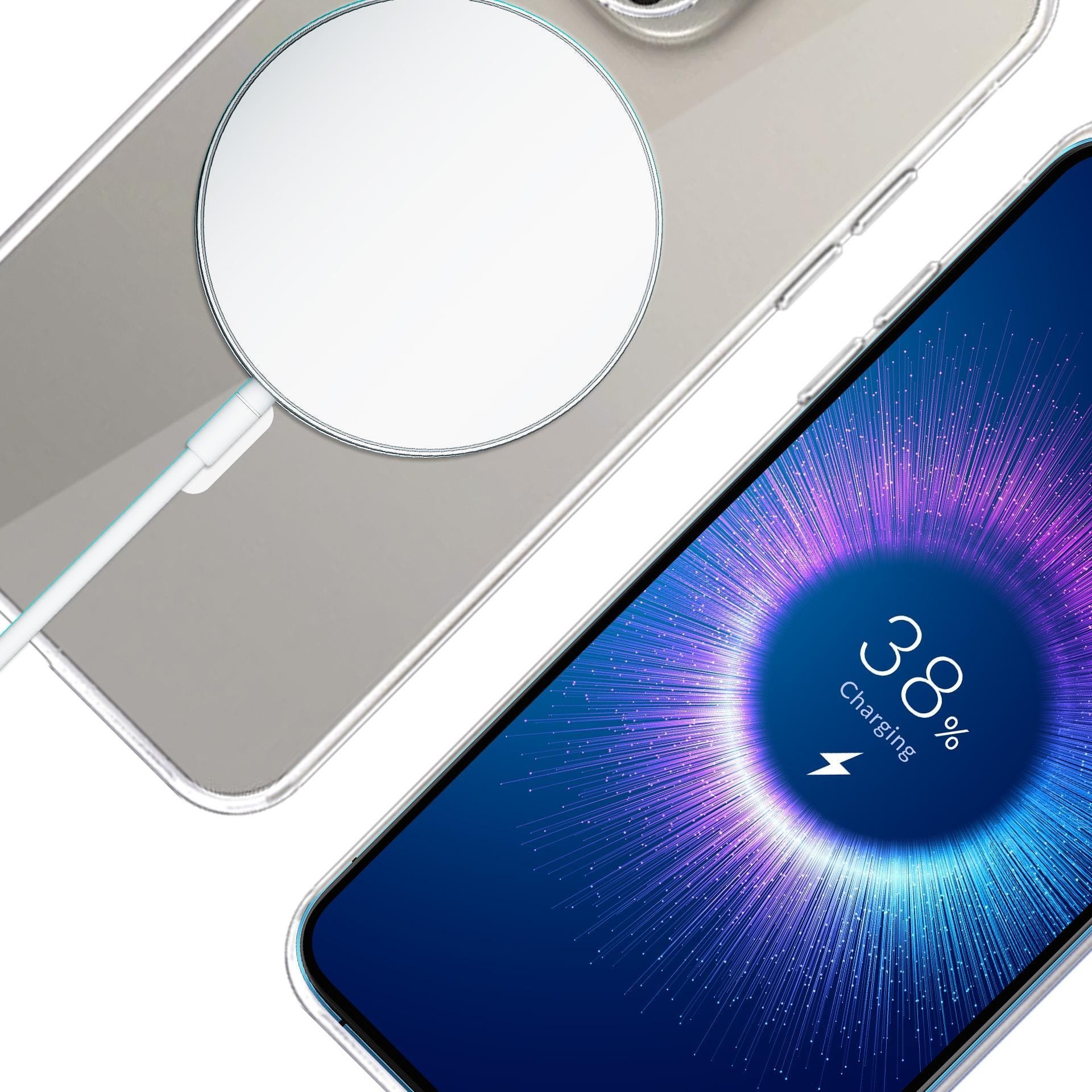 Mbrojtëse telefoni 3MK Clear MagCase për iPhone 16 Pro Max, MagSafe, transparente