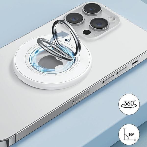 Mbajtëse unazë magnetike për telefon Sodi BM-350, MagSafe, e bardhë