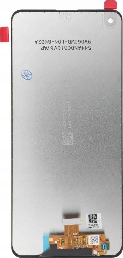 LCD екран FixCell за Samsung A21s A217, OEM, реновиран, црн