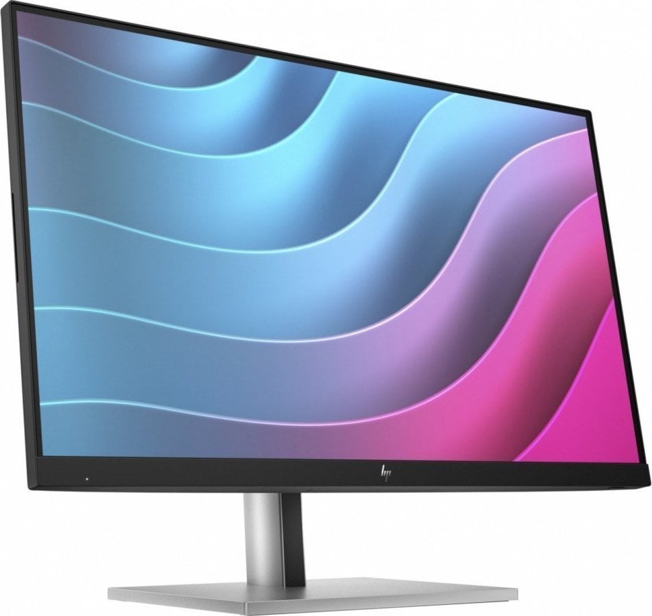 Monitor HP E24 G5, 23.8", FHD, IPS, i zi/i argjendtë