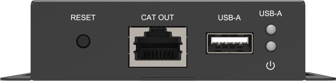 Extender HDMI Microconnect 4K 60Hz, transmetim në distancë, i zi