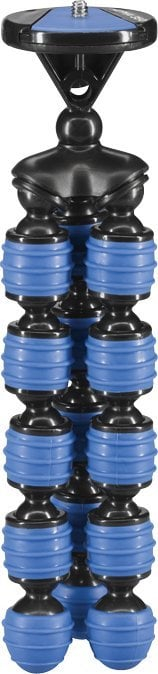 Tripod për telefon Cullmann Alpha 350 Mobile, lartësi 23 cm, kapacitet 1 kg, blu