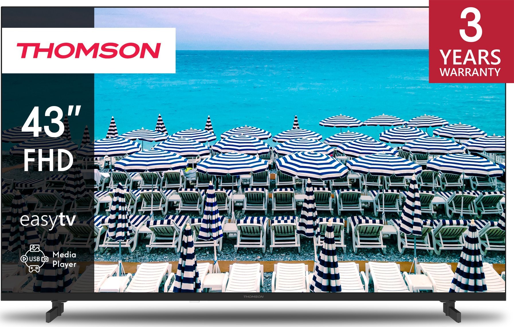 Televizor THOMSON 43FD2S13, 43", Full HD, LED, Smart