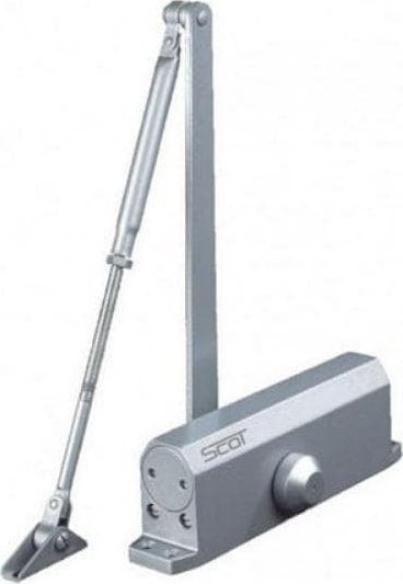 Mbyllës dere Scot DC-30, për dyer 80-100 kg, gri
