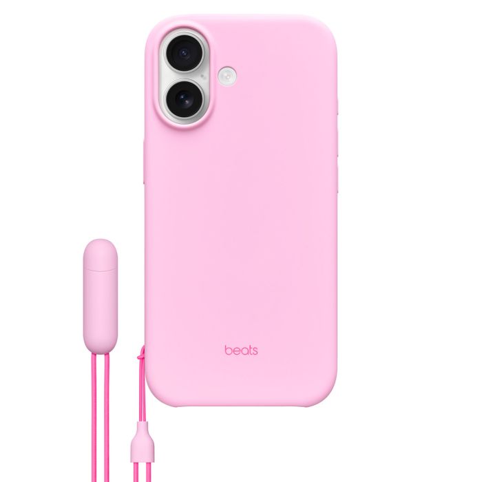 Beats iPhone 17 Kickstand Case with MagSafe and Camera Control, Pebble Pink