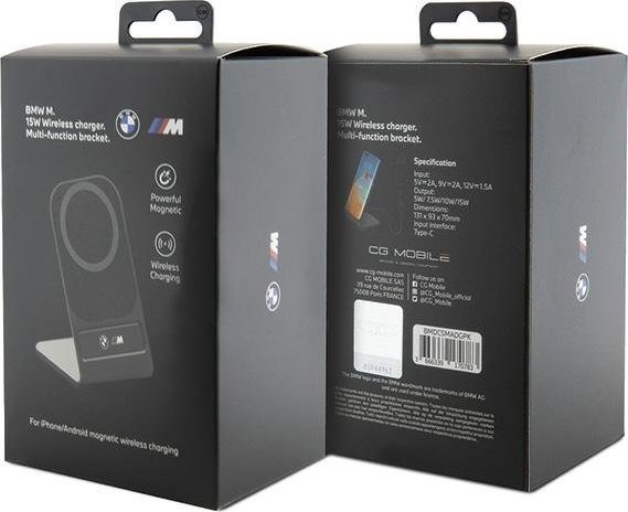 Karikues wireless BMW M Edition, MagSafe, 15W, i zi