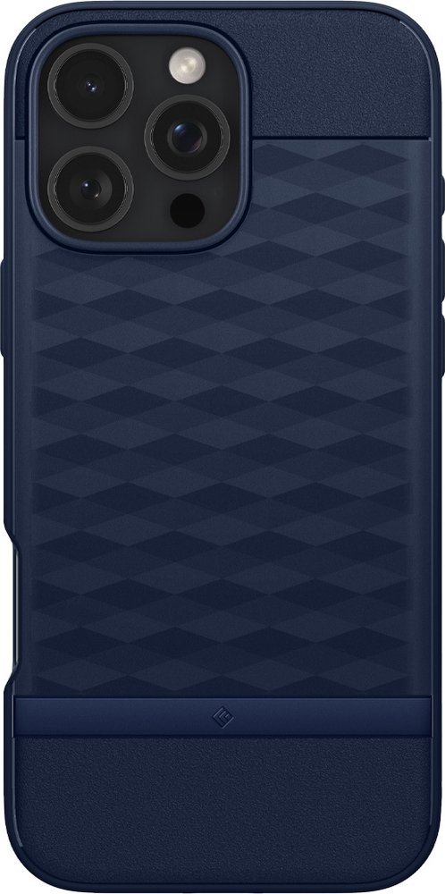 Mbulesë telefoni Spigen Caseology Parallax MagSafe, për iPhone 16 Pro, Midnight Blue