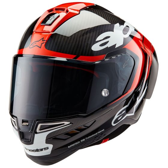 Kaskë integrale Alpinestars Supertech S-R10 Element, full face, XXL, e zezë kuqe bardhë