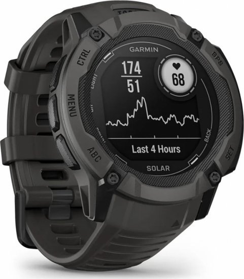 Smartwatch Garmin Sports, GPS, monitorim aktiviteti, i zi