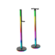 Stand Kufjesh Gaming me dritë RGB Smart Meetion BK300