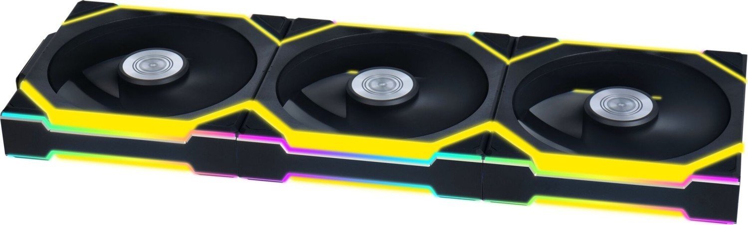 Ventilator PC Lian Li UNI FAN SL Wireless Reverse Blade, 120mm, ARGB PWM, i zi, set 3 copë