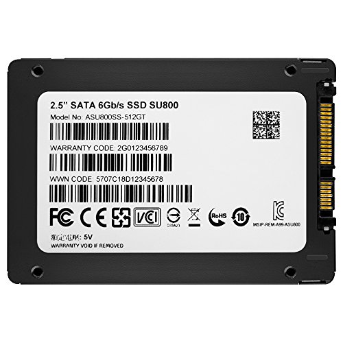 SSD ADATA Ultimate SU800, 512GB, 2.5", SATA III