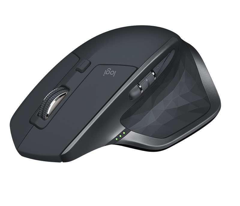 Maus Logitech MX Master 2S, RF Wireless + Bluetooth, i hirtë