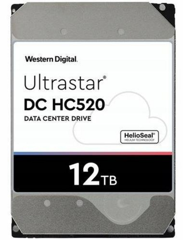 Hard Disk Western Digital Ultrastar He12, 3.5", 12TB, SATA III