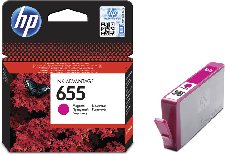 Ngjyrë për printer HP 655 (CZ111AE), e purpurt