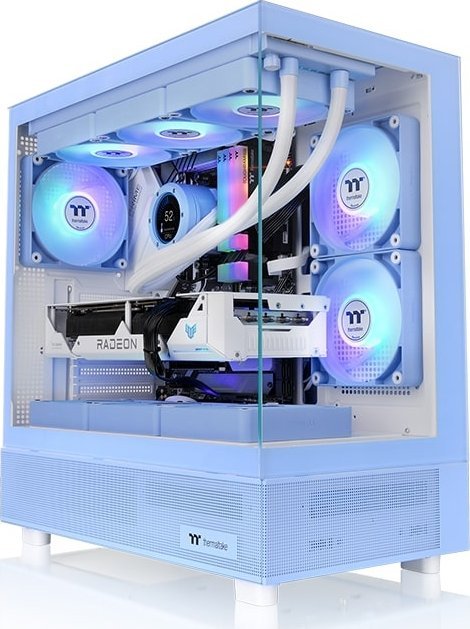 Kasë Thermaltake View 270 TG ARGB, e kaltër, Midi Tower