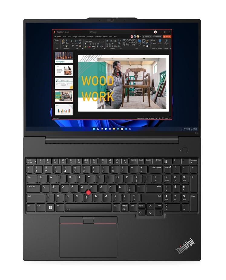 Лаптоп Lenovo ThinkPad E16, 16", Intel Core i5 1335U, 16 GB RAM, 512 GB SSD