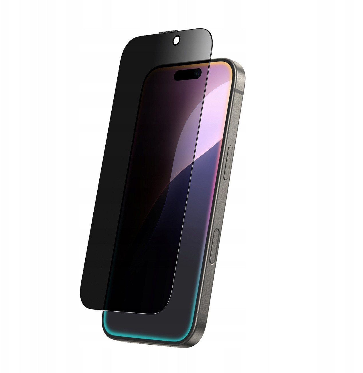 Mbrojtës ekrani Amazingthing Titan Privacy Glass për iPhone 16, xham i temperuar, privatësi, transparent