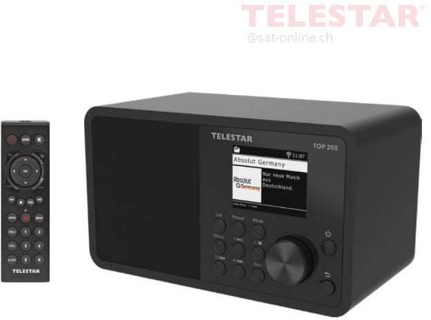 Radio digjitale TELESTAR TOP 200 SW, Internet DAB+ FM, Bluetooth USB, mono