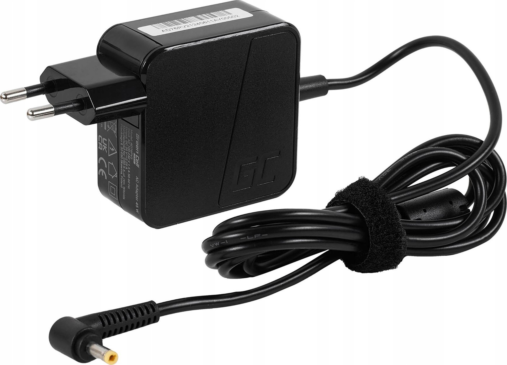 Karikues laptopi Green Cell AD76PV2, 45W, i zi