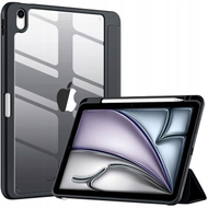 Обвивка за таблет Hard Crystal за Apple iPad Air 11 Gen 6 2024, 11\", со функција sleep wake, црна