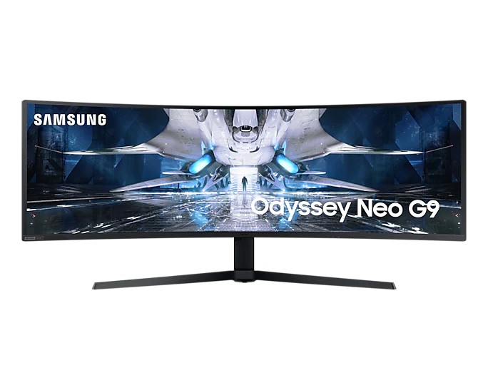 Monitor Samsung Odyssey G9, 49", VA, QHD,144Hz, i zi/i bardhë