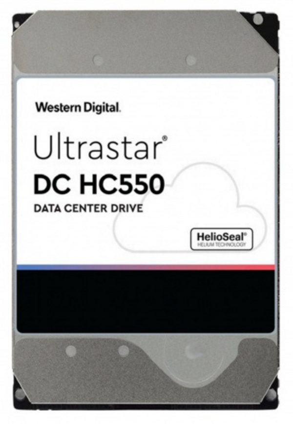 Hard Disk Western Digital Ultrastar, 16TB, 3.5", 7200rpm, 256MB cache, i argjendtë