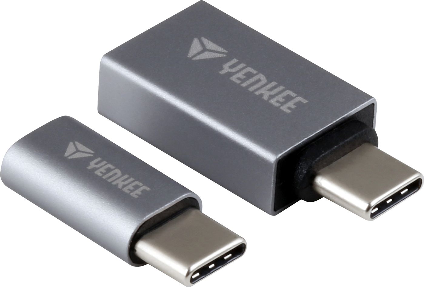 Adapter USB Yenkee YTC 021, USB C në USB 3.0, 5 Gb/s, argjendtë