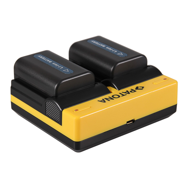 PATONA Dual Charger for Sony