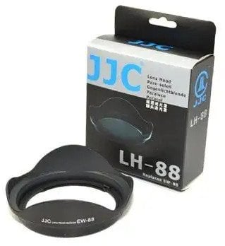 Hood objektivi JJC LH-88 për Canon EF 16-35mm f/2.8L II USM, zëvendëson Canon EW-88, i zi