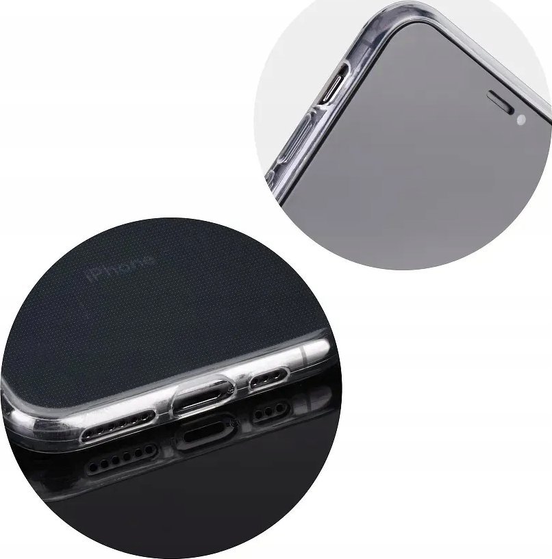 Futrollë silikoni OEM Ultra Slim 0.5mm për iPhone 15 Pro, transparente