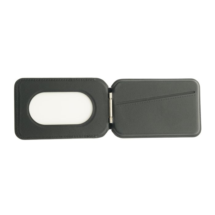 Dviced Leather MagSafe Foldable Cardholder, Black