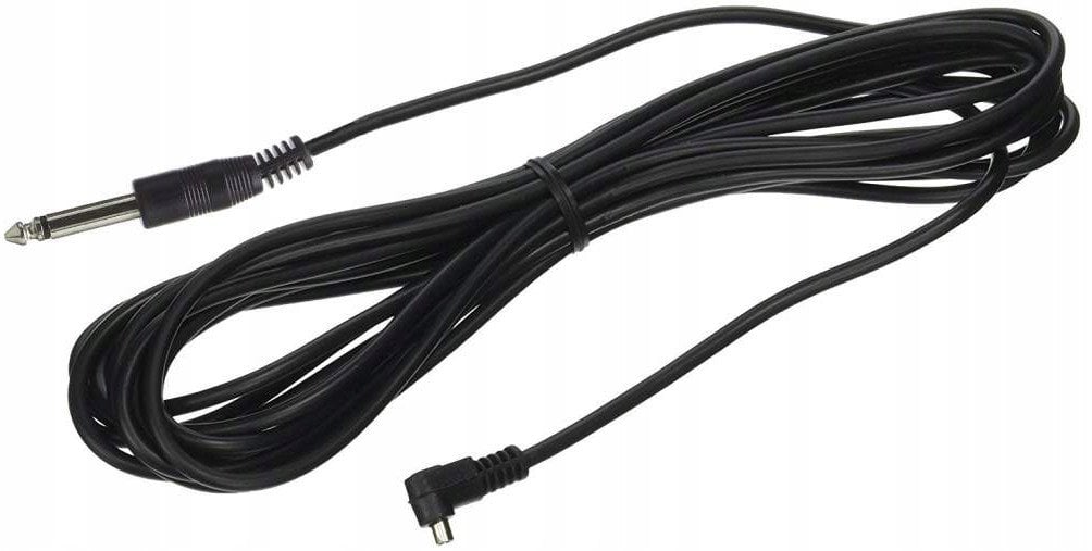 Kабел за синхронизација GlareOne PC во приклучок 6.35 мм, 5 m, црн