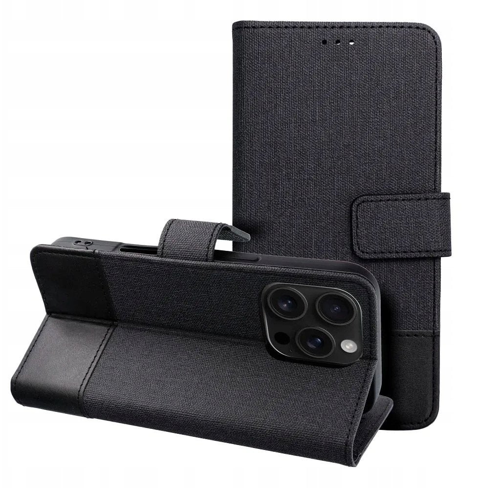 Капак за телефон Siemens Book Case OEM GOMMA Book за Xiaomi Redmi Note 14 Pro 4G, тип книга, со џебови за картички, сина