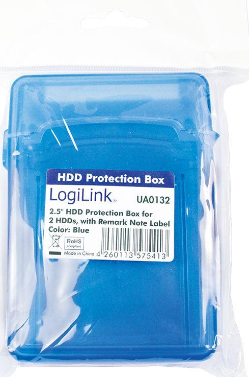 LogiLink UA0132 Кутија за заштита на HDD за 2x 2.5" HDDs