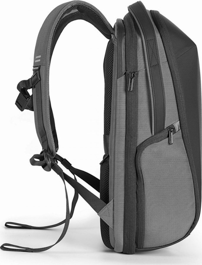 Çantë shpine XD Design Bizz, 25L, për laptop 16", gri