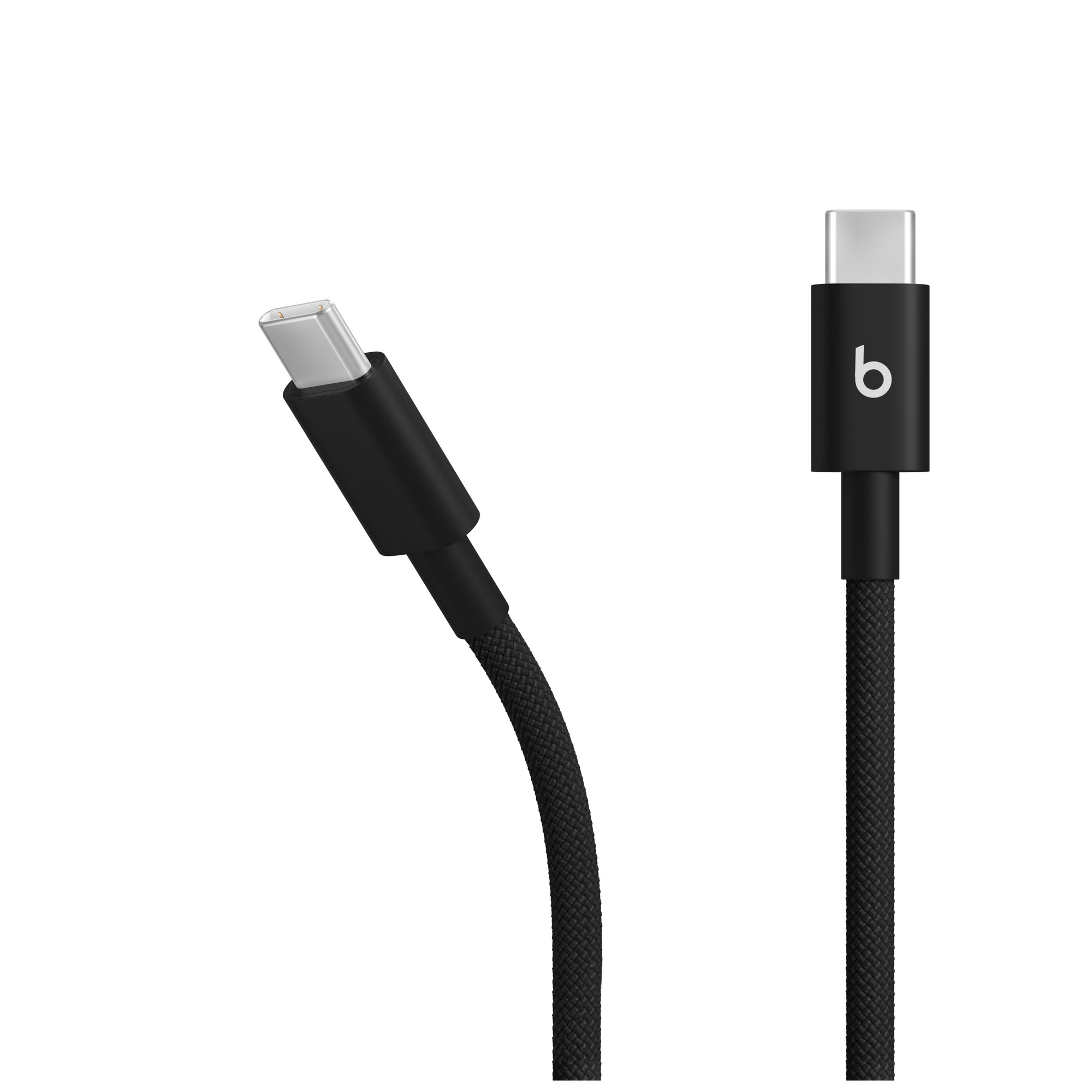 Beats USB-C to USB-C Woven Cables (1.5 m), Bolt Black (2-Pack)